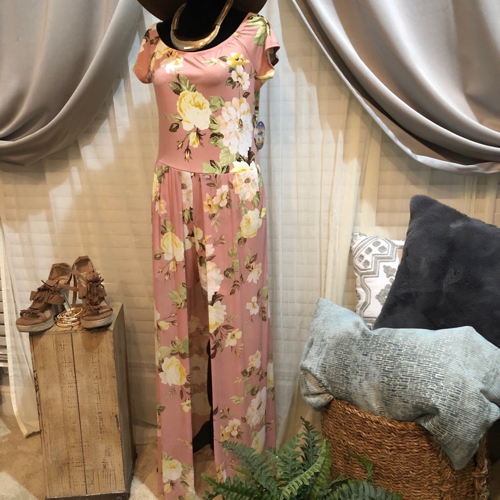 Maxi Dress w/ Romper